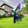thumbnail image 4 of Outdoor Garden Sign Acrylic Card Slot Decorative Spread Wing for Yard and Patio Decoration, 4 of 6