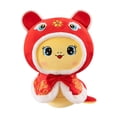 thumbnail image 3 of Muñeco de serpiente de Año Nuevo 2025, juguete de peluche de serpiente china, suave muñeco de peluche de animal serpiente Un 50cm, 3 of 9