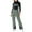 Gray-Snowsuits, variant on jsaierl Women's One Pieces Ski Suits Jumpsuits Coveralls High Waterproof Windproof Hooded Snowboard Snowsuits