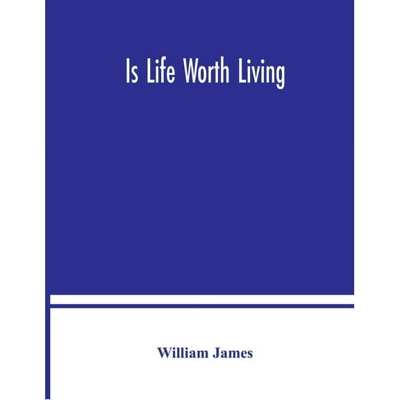 Is life worth living, (Paperback)