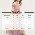 thumbnail image 3 of Fesfesfes Girl's Long Maxi Performance Dress Solid Color Breathable A-Line Dresses for Kids,Elegant Casual Holiday Dress,Princess Style Flared Dress(Wine,14-15 Years), 3 of 5