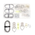 thumbnail image 1 of 102 Pcs Kit de Suspension en Fil pour Photo Vis de Suspension pour Photo Crochets de Suspension Crochet en Fil, 1 of 6