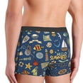 thumbnail image 4 of KLL Marine Nautical Men's Cotton Boxer Briefs Underwear-XX-Large, 4 of 7