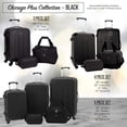 thumbnail image 2 of Juego de 5 piezas expandible Luggage Travelers Club Chicago Hardside, 2 of 9