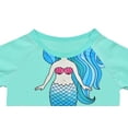 thumbnail image 2 of Rimyaw Girls Pajamas 4pcs Graphic Mermaid Panda Sleepwear Sets Kids Cotton PJS Shirts Pants Clothes 6T, 2 of 9