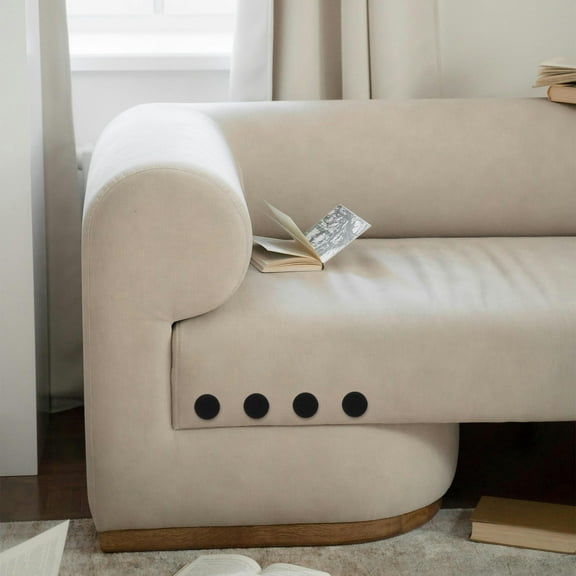 YOSADIER 30Pcs Anti- Pins Covered Stainless Steel Bed Sheet Grippers for Sofa and Furniture