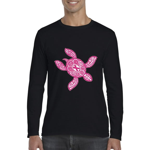 Artix - Mens Long Sleeve T-Shirts, up to Size 5XL - Sea Turtle Hawaii