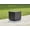 Black, variant on Better Homes & Gardens Ezra Outdoor HDPE Umbrella Table, White