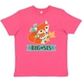 thumbnail image 3 of Inktastic Big Sis Woodland Fox Sister Youth T-Shirt, 3 of 5