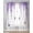 Purple, variant on Wisteria Sheer Curtains 45 Inch Length 2 Panels Set for Living Room/Bedroom, Purple Flowers Butterflies Vintage Spring Kitchen Curtains Grommet Semi-Sheer Curtains Drapes Window Treatments 42"x45"x2