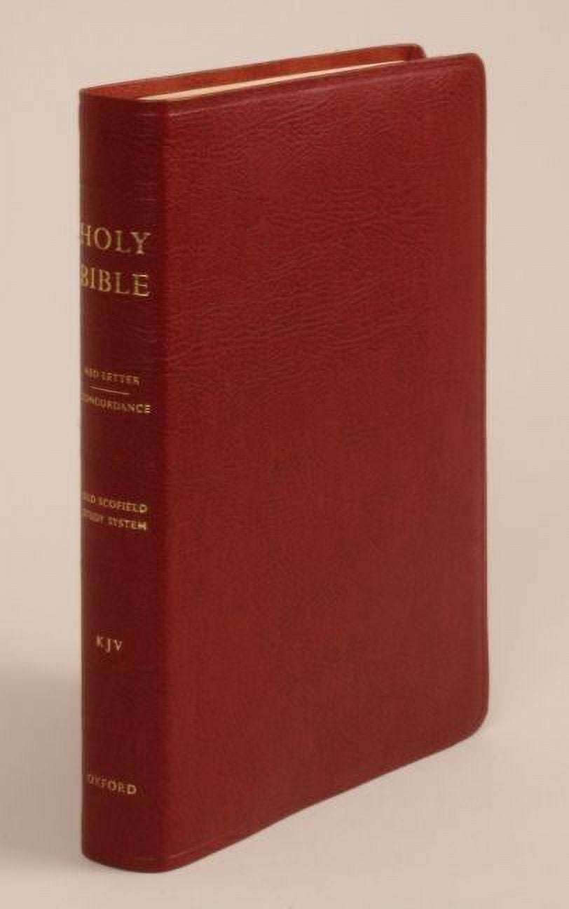 Old Scofield Study Bible-KJV-Large Print, (Hardcover