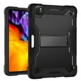 thumbnail image 6 of iPad Air 5 4 10.9" Case, iPad Pro 11 Case, Allytech Heavy Duty Shockproof Rugged Full Body Protective Case Impact Defender Hard Kickstand Cover for Apple iPad Air 5th 4th Gen, iPad Pro 11, Black, 6 of 8