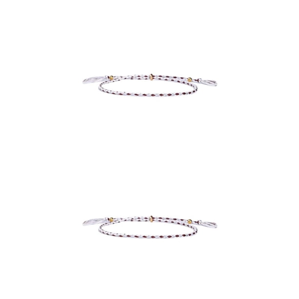Pulseras de Hilo Sonducket Adorno de Mano Accesorios de joyería Tipo 10 2piezas
