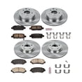 thumbnail image 3 of Power Stop Front and Rear Stock Replacement Brake Pad and Rotor Kit KOE6075 Fits 2017 Nissan Maxima, 3 of 8