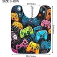 thumbnail image 5 of GZHJMY Bathroom Rug Cartoon Gamepad Soft and Absorbent Bathroom Carpet Non-Slip Machine Washable Plush Bath Floor Rug Door Mat for Bathtubs, Toilet,Kitchen, 16x24 in Carpet Runner, 5 of 6
