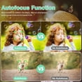 thumbnail image 4 of Zostuic Kids Digital Camera, FHD 1080P 48MP 16X Digital Zoom, Compact Mini Camera (Green), 4 of 7