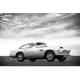 thumbnail image 2 of Rogan, Mark 24x17 White Modern Wood Framed Museum Art Print Titled - Aston-Martn DB4 1959, 2 of 4