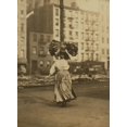 thumbnail image 2 of Italian Woman Carrying Heavy Bundle Of Clothing On Her Head Near Astor Place History (18 x 24), 2 of 2