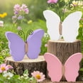 thumbnail image 3 of Set of 3 Wooden Spring Decoration Cute Statue Lovely Farmhouse Figurine,Stand Independently,3D Hanging & Tabletop Decor for Home & Easter, 3 of 4
