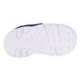 thumbnail image 6 of Nike Huarache Run Todder's Shoes White/Cone/Gym Blue 704950-111, 6 of 6
