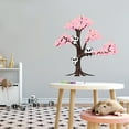 thumbnail image 2 of Design With Vinyl - Cherry Blossom Tree with Panda Wall Decal - Home Living Room Nursery Bedroom Decoration Floral Themed- Easy To Apply Vinyl Wall Decal - Art Removable Wall Sticker -Size 10" x 9"., 2 of 4