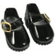 thumbnail image 4 of 1 par de zapatos para muñecas de niña, zapatos de vestir para muñecas, zapatos decorativos para muñecas, zapatos de cuero para vestir muñecas., 4 of 8