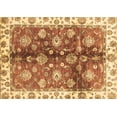 thumbnail image 1 of Ahgly Company Indoor Rectangle Oriental Brown Traditional Area Rugs, 2' x 4', 1 of 4