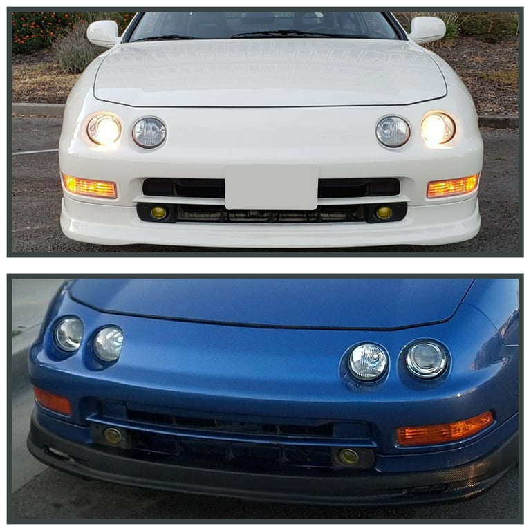 Spec-D Tuning Yellow Lens Fog Lights H3 Bulbs Included