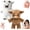 2pcs-a, variant on 2026 New Running Cow,Soft Cow– Adorable, Furry, Running Cows for Comfort,Interactive Moving Legs Gift for Office Bedroom Home (Pink-B)