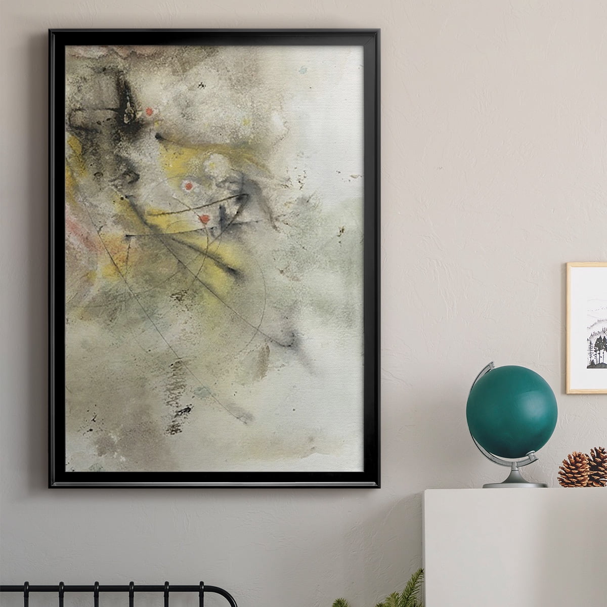 Soft Inspiration II Premium Framed Print, in Gold, Black, or Silver - Ready to Hang