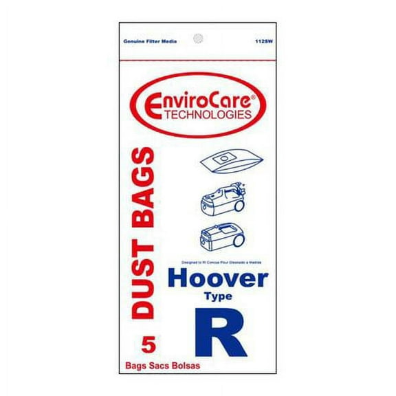 EnviroCare Hoover R Vacuum Bags – 5 Pack