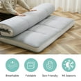 thumbnail image 5 of MOPHOTO Floor Mattress Futon Mattress Extra Thick Sleeping Pad Portable Camping Mattress Queen Size (80*60*4in), 5 of 10
