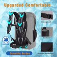thumbnail image 4 of Cooler Bags Insulated Leak Proof Soft Ice 42Cans Large Cooler Backpack Insulated  Leak Proof Travel Hiking Beach Camping Picnic Lunch Bags for Men Women for 12Hour Cooling, 4 of 6