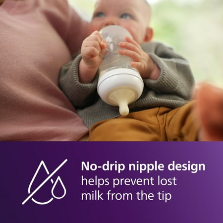 Philips Avent Natural Response Nipples, Extra Fast Flow (Flow 5), 5-Pack, SCY965/05