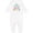 AA-White, variant on Nonno Loves Me Baby Romper Coveralls