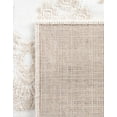 thumbnail image 6 of Unique Loom Rushmore Collection Area Rug - Taft (8' x 11' 6" Rectangle White Brown/Beige), 6 of 6