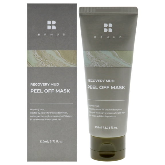 Recovery Mud Peel Off Mask by Brmud for Unisex - 3.71 oz Mask