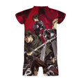 thumbnail image 6 of Attack On Titan Baby Bodysuit Soft & Breathable Infant Romper Unisex Short Sleeve Jumpsuit Ideal for 3 to 24 Months, 6 of 8