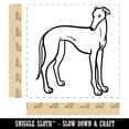 thumbnail image 2 of Affectionate Greyhound Pet Dog Self-Inking Rubber Stamp Ink Stamper - Red Ink - Large 1-1/2 Inch, 2 of 7