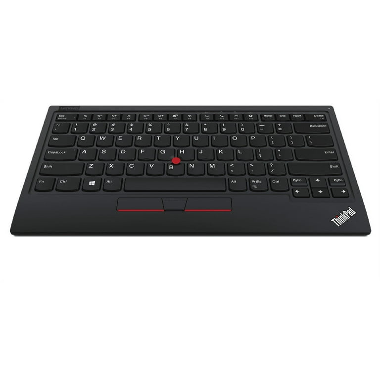 Lenovo ThinkPad TrackPoint Keyboard II (US English) - Wired/Wireless Connectivity - Bluetooth - 2.40 GHz - USB Type A Interface - English (US) - Lenovo ThinkPad TrackPoint Keyboard II (US English) - Wired/Wireless Connectivity - Bluetooth - 2.40 GHz - USB Type A Interface - English (US) -