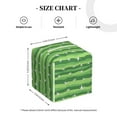 thumbnail image 4 of Gukieu Cactus Print Leather Tissue Box, PVC Waterproof Velcro Opening and Closing Square Tissue Box Holder, Suitable for Home and Office Decoration, 4 of 7
