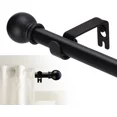 thumbnail image 2 of OZEA -Curtain Rods Set For Windows Decorative Matte Black Splicing Metal Curtain Rod, 2 of 6