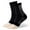 Black, variant on Neuropathy Socks, Ankle Brace Socks and Tendonitis Compression Socks, Copper Foot Compression Sleeve for Pain