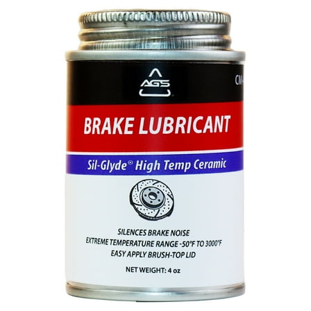AGS Company Ceramic-Glyde Silicone Brake Lubricant 4 oz