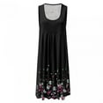 thumbnail image 4 of RKSTN Robe d'Été pour Femmes, Robes d'Été pour Femmes à la Mode Imprimées Décontractées Sans Manches Vacances Plage Mini-Robe Robes de Plage Robes Grande Taille pour Femmes, 4 of 4