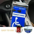 thumbnail image 4 of 5pcs Handicapped Placard Holders for Disabled Parking Permits, 4 of 5