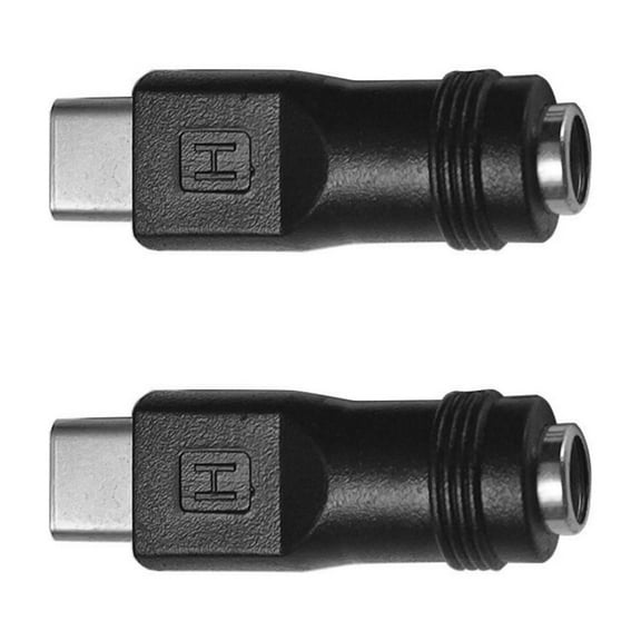 2/1Pack Type C Power Adapter Type C Male To DC5.5x2.1mm Female Power Adapter For Charging Device DC5521/USB C Connectors