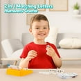 thumbnail image 7 of Matching Letter Game for Kids 3 -8 Year Olds, 2 in 1 Word Spelling & Reading Educational Toys Fun Alphabets Number Preschool Learning Toys for Boys Girls Birthday Gifts Ages 3 4 5 6 7 8, 7 of 7
