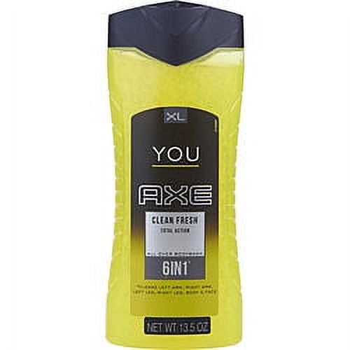 Axe You Clean Fresh by Axe, 13.5 oz 6 in 1 Body Wash for Men