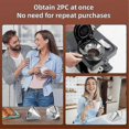 thumbnail image 5 of Reusable Stainless Steel Coffee Filters, 2-Pack, Cone Shape for Permanent Use, 5 of 5